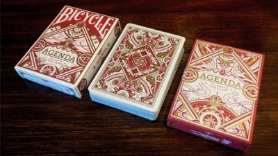 Agenda Red Basic Edition Playing Cards - Image 5