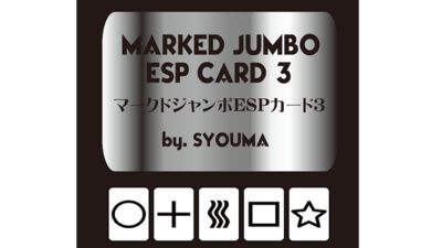 Marked Jumbo ESP Cards, Black by Tejinaya Magic