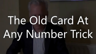 TOCAANT, The Old Card At Any Number Trick by Brian Lewis video (Download)