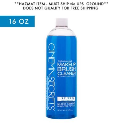 Makeup Brush Cleaner, 16 fl oz CINEMA SECRETS