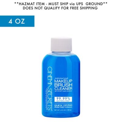Makeup Brush Cleaner, 4 fl oz CINEMA SECRETS