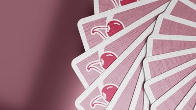 Cherry Casino Flamingo Quartz, Pink Playing Cards By Pure Imagination Projects - Image 3
