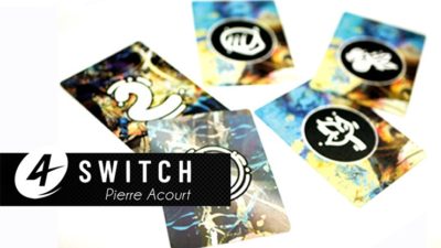 4 Switch, Gimmicks and Online Instructions by Pierre Acourt & Magic Dream - Image 2