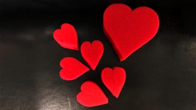 Sponge Heart Set, Red by Goshman - Image 2