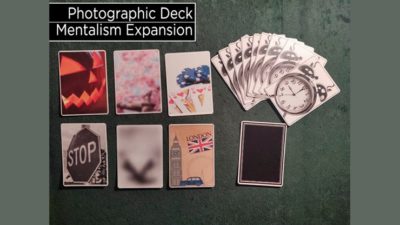 Photographic Deck Project Set, Gimmicks and Online Instructions by George Tait