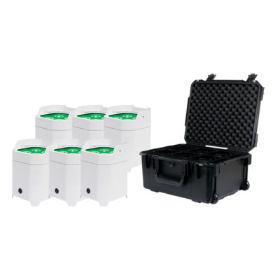 Element HEX Pearl White IP PC6 Pak ADJ Uplight Water Resistant