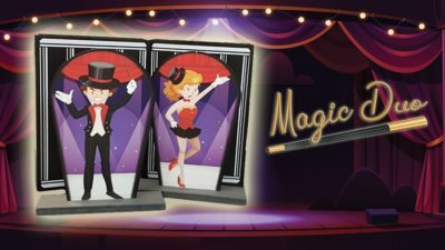 MAGIC DUO, Deluxe Hippity Hop by Magie Climax