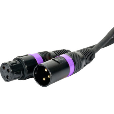 Accu-cable 3-pin DMX Cable 100ft ADJ