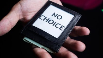 No Choice Wallet, Gimmick and Online Instructions by Tony Miller and Mark Mason - Image 3
