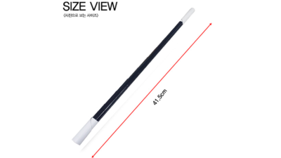 Appearing & Vanishing Wand, Black by JL Magic - Image 2