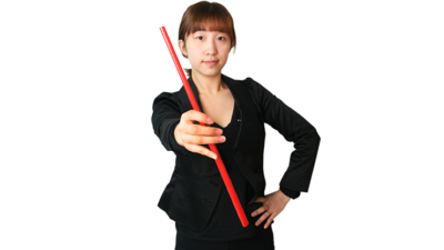 Appearing & Vanishing Wand, Red by JL Magic