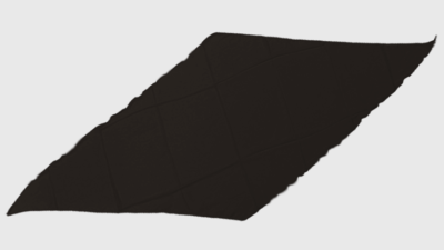 Diamond Cut Silk 18 inch, Black by Magic By Gosh