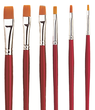 Custom Flat Brushes by Ben Nye