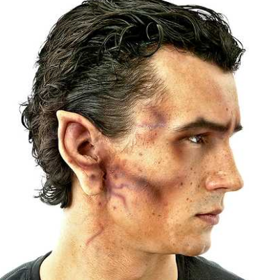 Demon Ears Latex Appliance