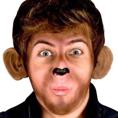 Monkey Ears Latex Appliance