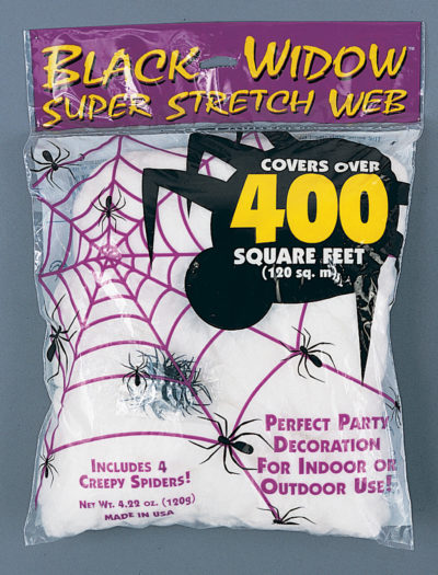 spider web 120 g package