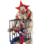animated cagey clown prop