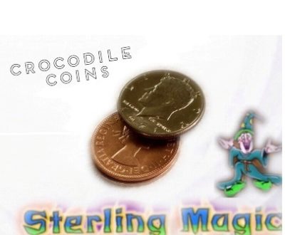 Crocodile Coins - Sterling