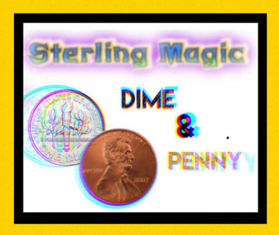 Dime & Penny w/ Bang Ring - Sterling