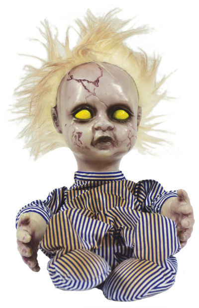 Animated Creepy Doll Blonde