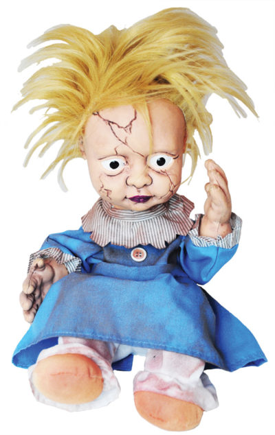Animated Creepy Girl Kicking