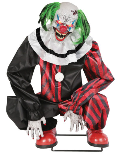 Animated Crouching Clown Red | Magic and Theater Products