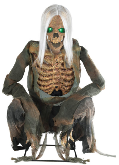Animated Crouching Bones Prop