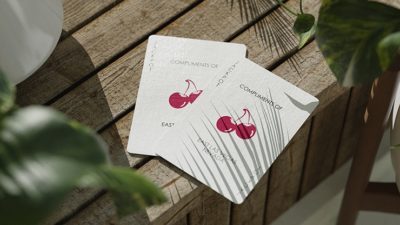 Cherry Casino, Tropicana Teal Playing Cards by Pure Imagination Projects - Image 6