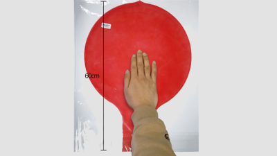 Entering Balloon RED, 160cm - 80inches by JL Magic - Image 3
