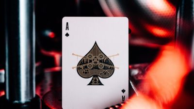Star Wars Dark Side Silver Edition Playing Cards, Graphite Grey by theory11 - Image 2