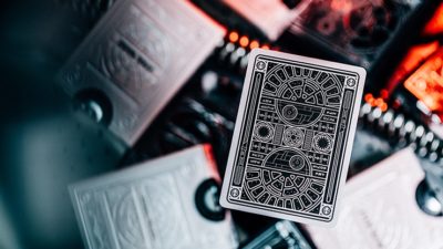 Star Wars Dark Side Silver Edition Playing Cards, Graphite Grey by theory11 - Image 3