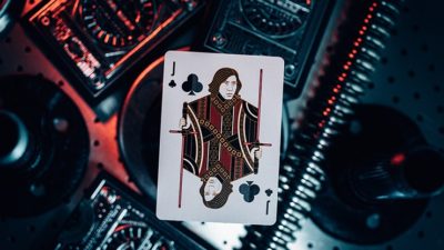 Star Wars Dark Side Silver Edition Playing Cards, Graphite Grey by theory11 - Image 5