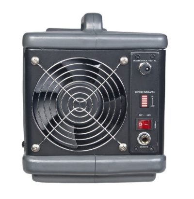 American DJ ADJ Bubbletron Go Battery Operated Bubble Machine Backside