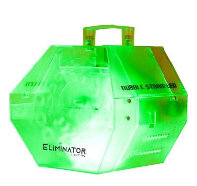 Eliminator Lighting Bubble Storm LED Bubble Machine Green