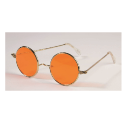 Orange john lennon shop glasses