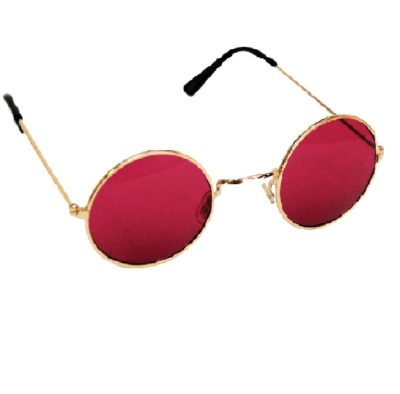 Hippie John Lennon Glasses Red
