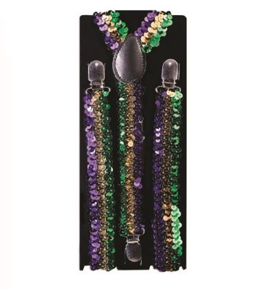 Mardi Gras Suspenders