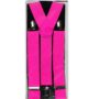 Neon Pink Suspenders