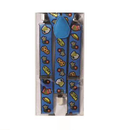 Oktoberfest Blue Suspenders