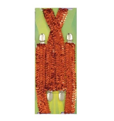 Red Sequin Suspenders