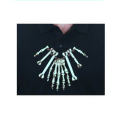 Skeleton Hand Necklace Witch Doctor Voodoo