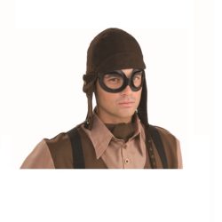 Steampunk Aviator Goggles And Helmet