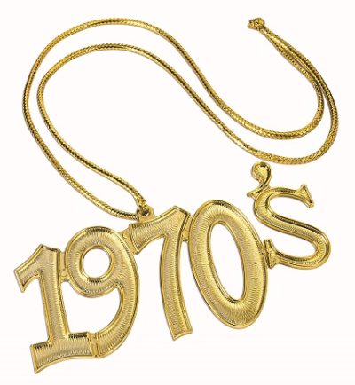 70's Necklace - Gold
