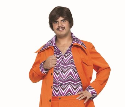 Mens Leisure Suit - Orange