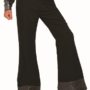 web fp pants black disco mens