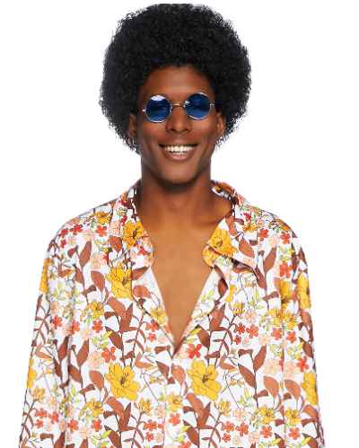 Mens Shirt - Floral Print