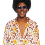 Mens Shirt - Floral Print web la floral shirt half a
