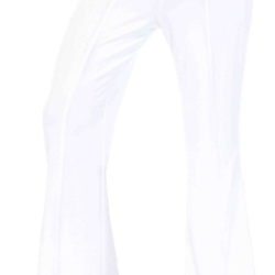 men's white bell bottom pants