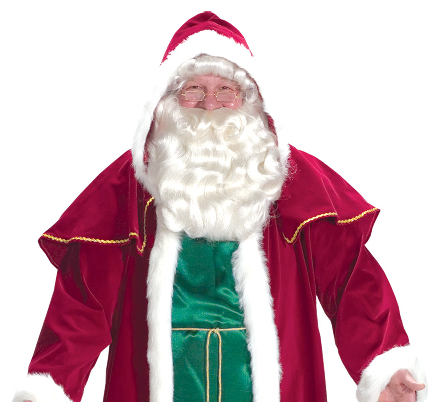 Men’s Santa Victorian Hooded Cape | Magic and Theater Products