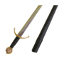 Sword Medieval & Scabbard - Metal web mc metalsword medieval half
